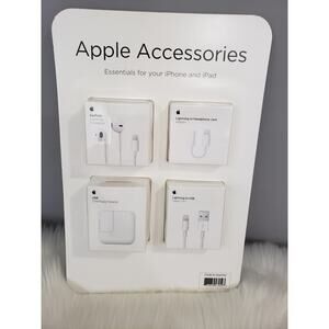 NEW‎ Apple Accessory Bundle 4-pack Item #1304792 lightening connector usb power